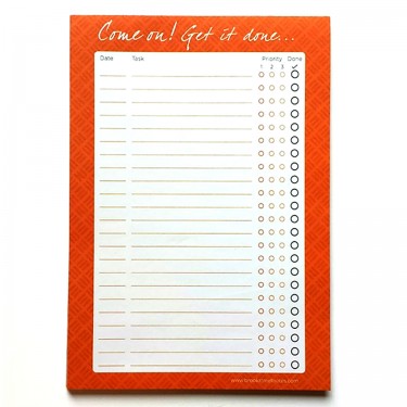 To Do List Notepad A4 - Come on! Get it done...